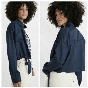 MARINE LAYER CROPPED JACKET
